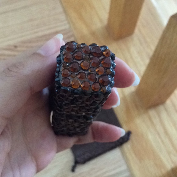 ✨NEW✨ 🤎💎 Avon BLING Rhinestone Brown Sugar Spray Atomizer w/OUD BOUQUET! 💎🤎✨ - Picture 9 of 16